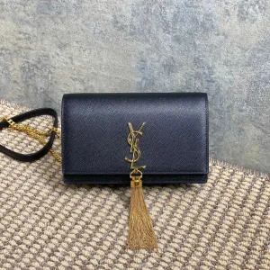 Genuine Yves Saint Laurent Kate Chain Wallet With Tassel Guarenteed Authentic