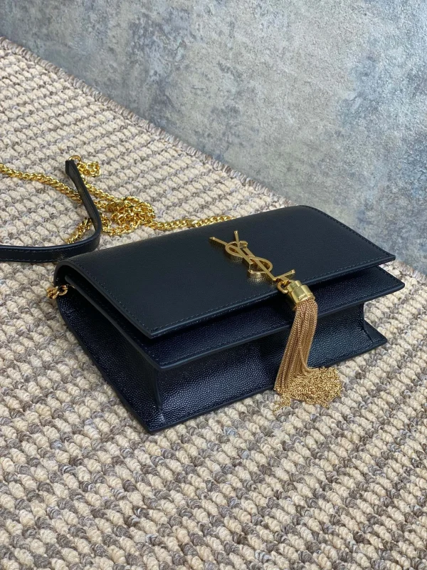 Genuine Yves Saint Laurent Kate Chain Wallet With Tassel Guarenteed Authentic - Image 5