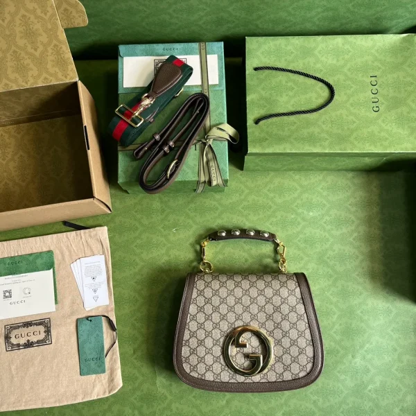 Gucci Blondie GG Supreme Shoulder Bag Medium - Image 10