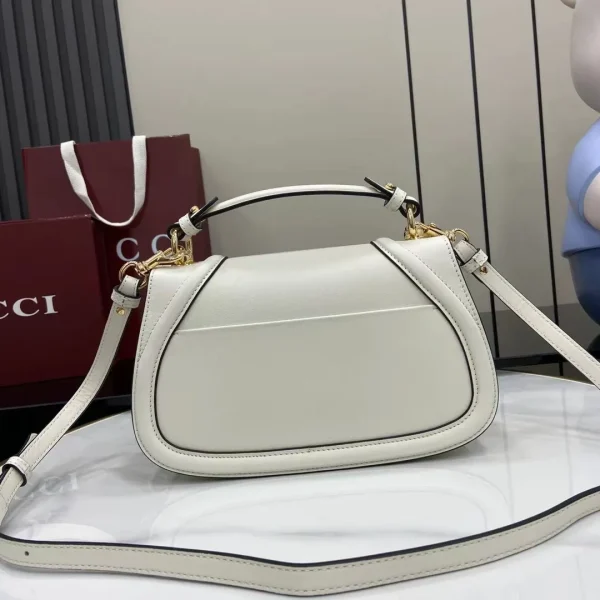 Gucci Blondie small shoulder bag in White Leathe - Image 4
