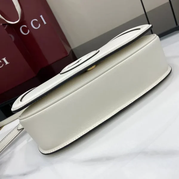 Gucci Blondie small shoulder bag in White Leathe - Image 5