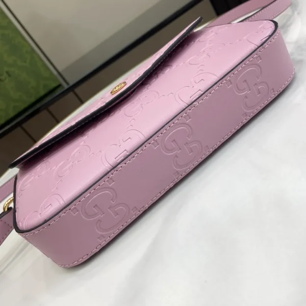 Gucci Calfskin GG Super Mini Shoulder Bag - Image 6