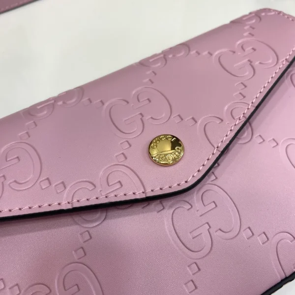 Gucci Calfskin GG Super Mini Shoulder Bag - Image 7