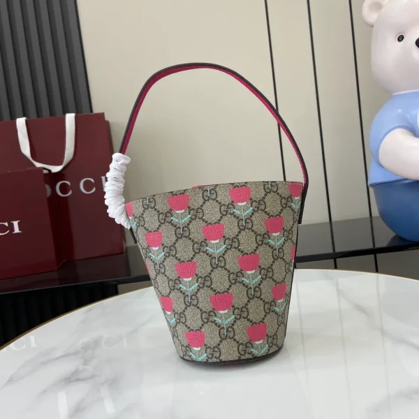 Gucci Children'S Gg Print Bagguette Bag Supreme - Image 6
