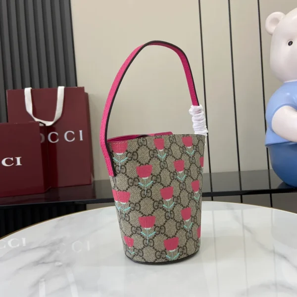 Gucci Children'S Gg Print Bagguette Bag Supreme - Image 7