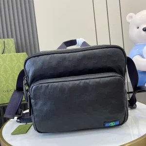 Gucci GG Crystal Canvas Messenger Bag Shoulder Bag