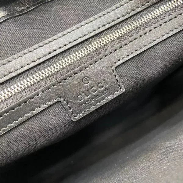 Gucci - GG Media Leather clutch grey - Image 2