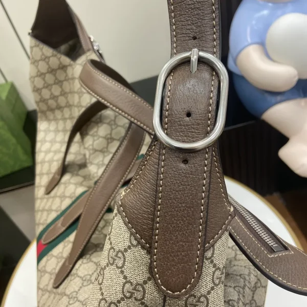 Gucci GG Supreme Jackie PVC Bag - Image 11