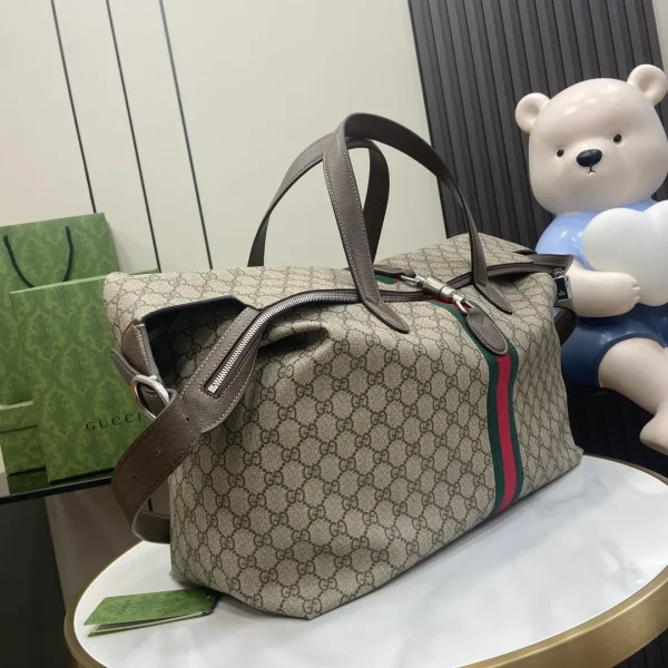 Gucci GG Supreme Jackie PVC Bag - Image 5