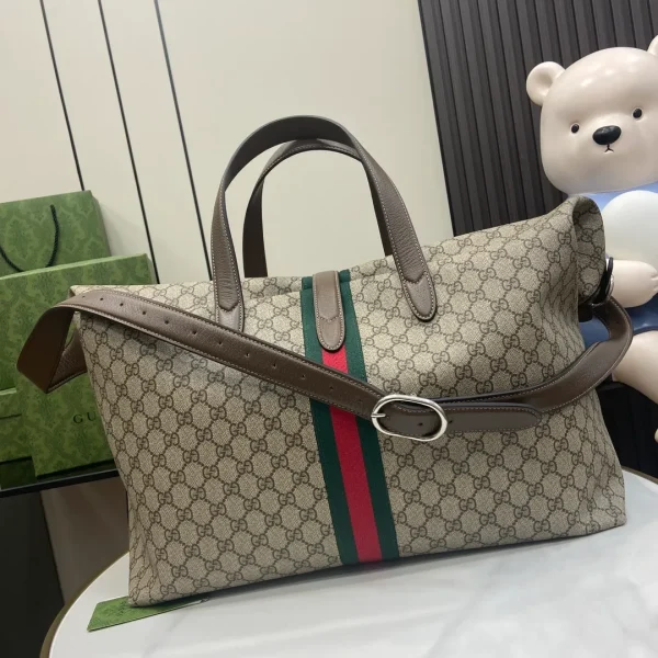 Gucci GG Supreme Jackie PVC Bag - Image 6