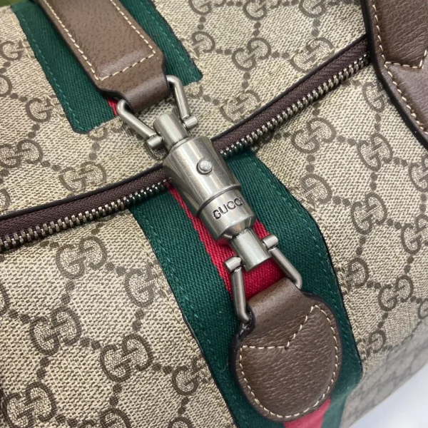 Gucci GG Supreme Jackie PVC Bag - Image 8