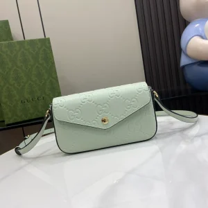 Gucci Gg Super Mini Leather Bag