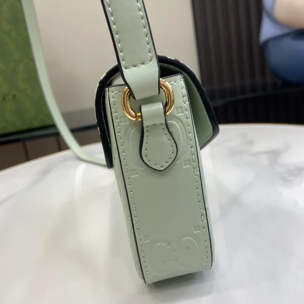 Gucci Gg Super Mini Leather Bag - Image 8