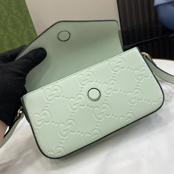 Gucci Gg Super Mini Leather Bag - Image 9