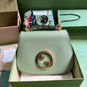 Gucci Green Medium Blondie Bag