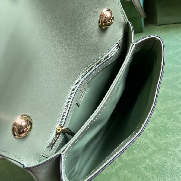Gucci Green Medium Blondie Bag - Image 10