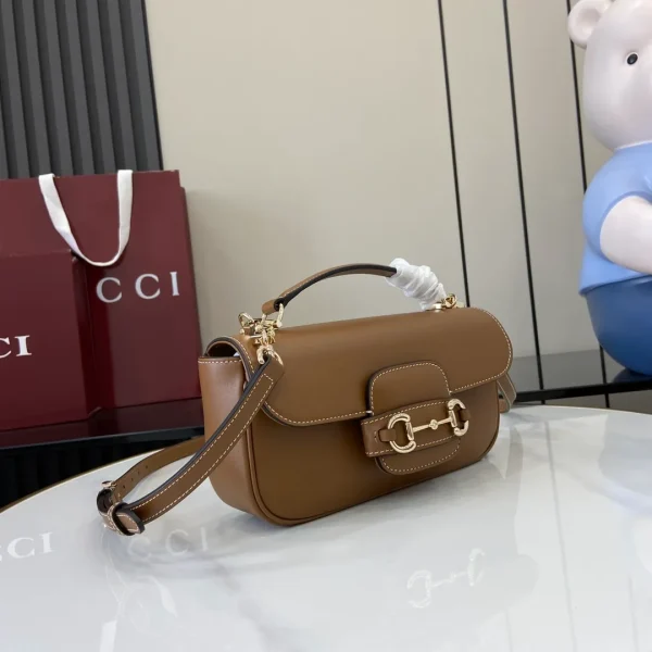 Gucci Horsebit 1955 Soft small top handle bag - Image 4
