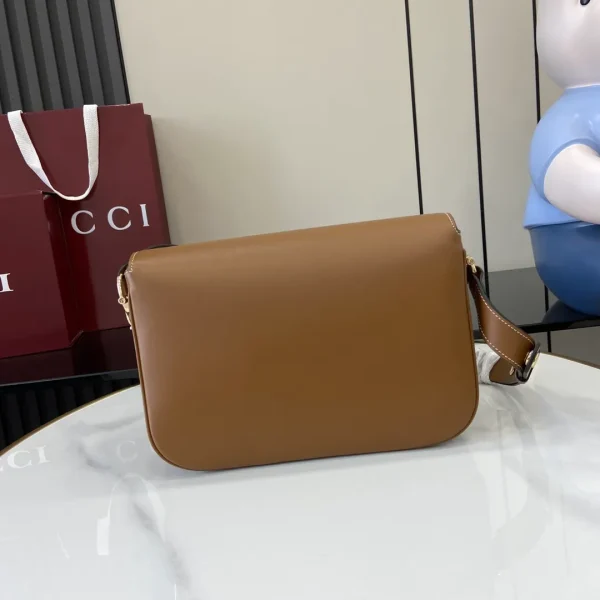 Gucci Horsebit 1955 medium shoulder bag in brown leather - Image 4