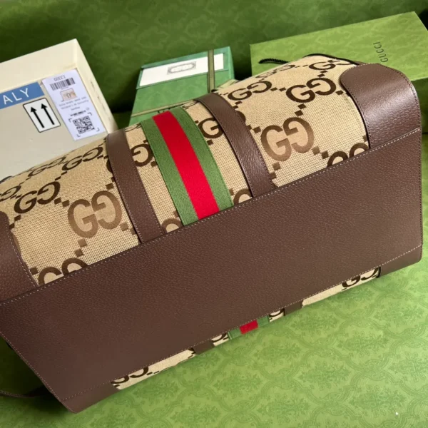 Gucci Jumbo GG Duffle Bag - Image 5