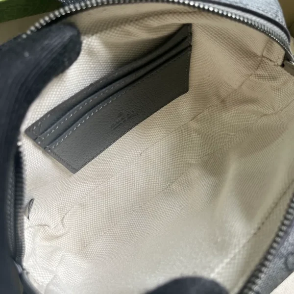 Gucci Men's Supreme GG Monogram Mini Bag in Black - Image 10