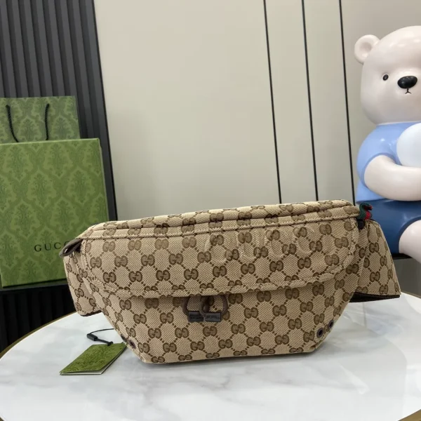 Gucci Nexus large belt bag in Black Nylon
