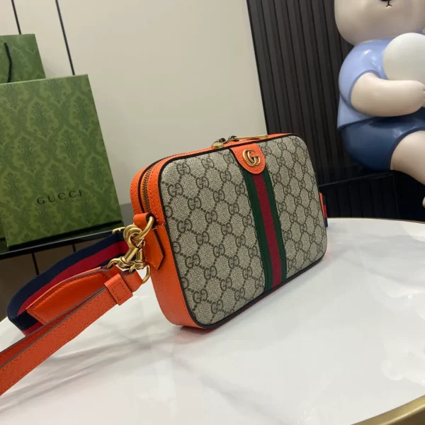 Gucci Ophidia GG Small Belt Bag in Pink - Image 4