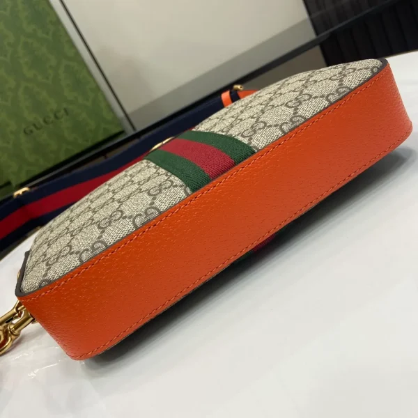 Gucci Ophidia GG Small Belt Bag in Pink - Image 6