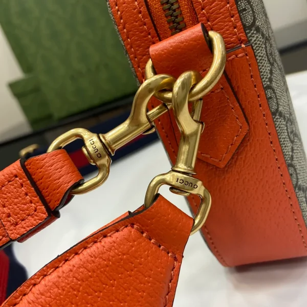 Gucci Ophidia GG Small Belt Bag in Pink - Image 9