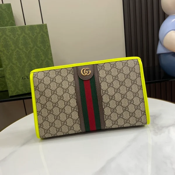 Gucci Ophidia GG leather Bag
