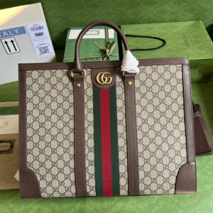 Gucci Ophidia Gg Supreme Canvas Tote