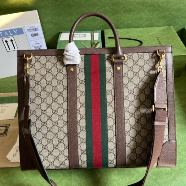 Gucci Ophidia Gg Supreme Canvas Tote - Image 4