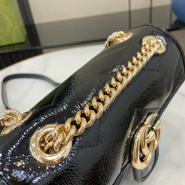 Gucci Small GG Marmont Shoulder Bag - Image 7
