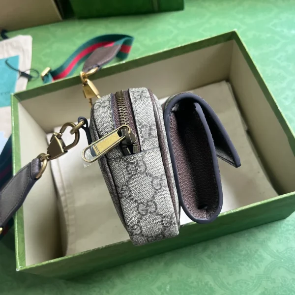 Gucci Small Ophidia Crossbody Crossbody Handheld Canvas - Image 6