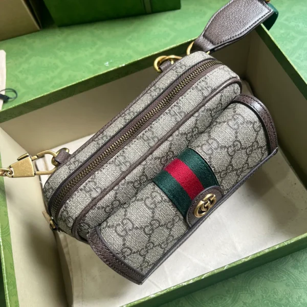 Gucci Small Ophidia Crossbody Crossbody Handheld Canvas - Image 8