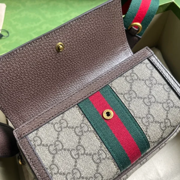 Gucci Small Ophidia Crossbody Crossbody Handheld Canvas - Image 9