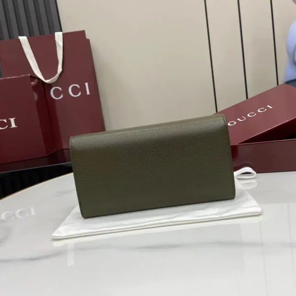 Gucci Softbit continental wallet in brown leather - Image 4