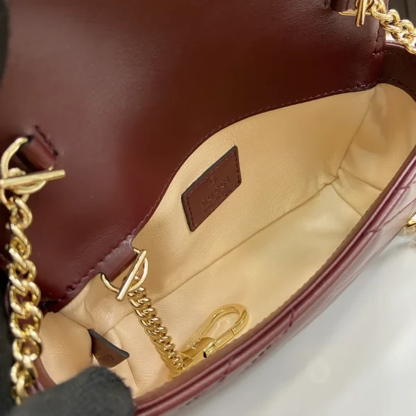 Gucci Super Mini GG Marmont Cross Body Bag - Image 10