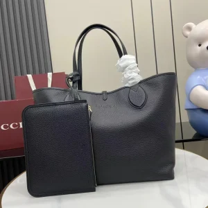 Gucci Totissima large reversible tote in black leather
