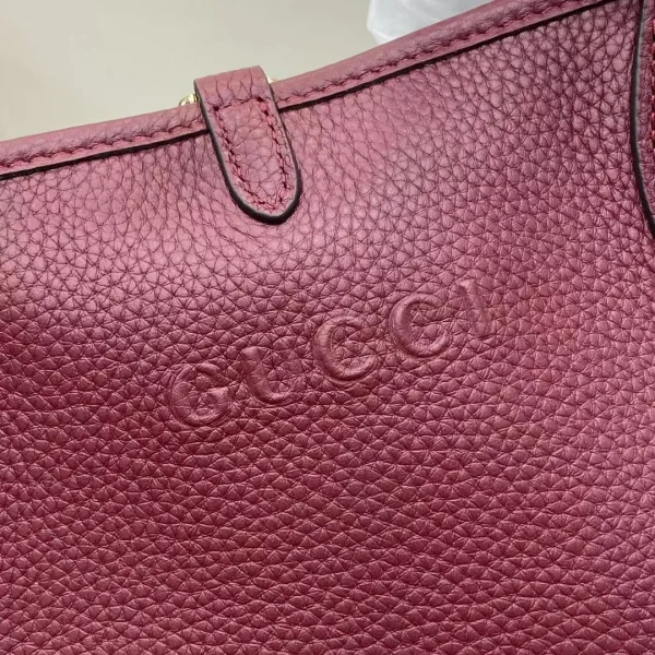 Gucci Totissima small reversible tote bag in Rosso Ancora red - Image 6