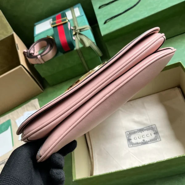 Gucci pink top handle bag - Image 5