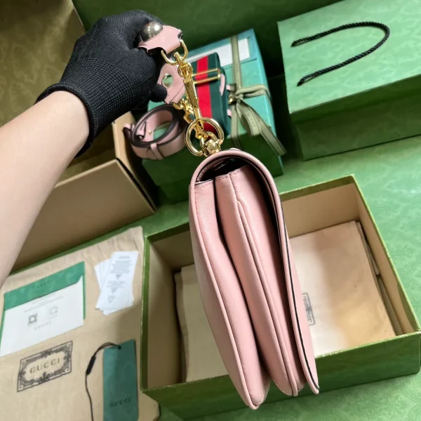 Gucci pink top handle bag - Image 6