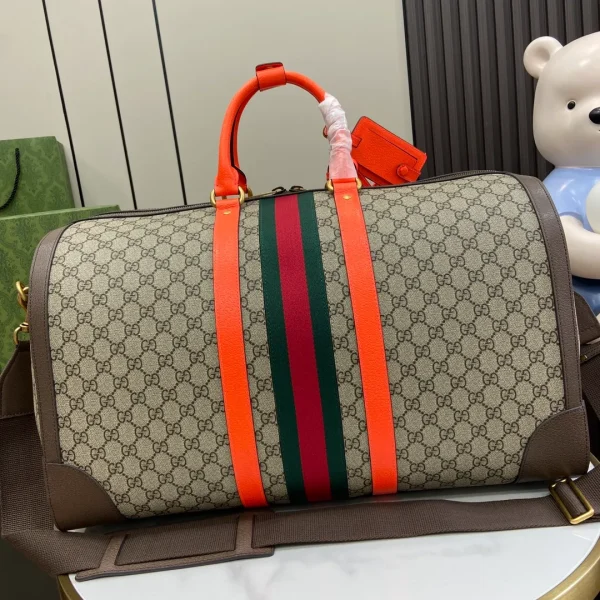 Louis Vuitton Coated Canvas Keepall Bandouliere 50