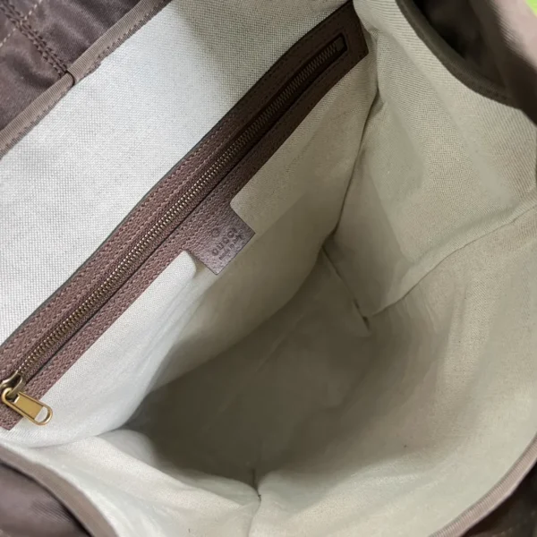 Ophidia small backpack in beige - Image 10
