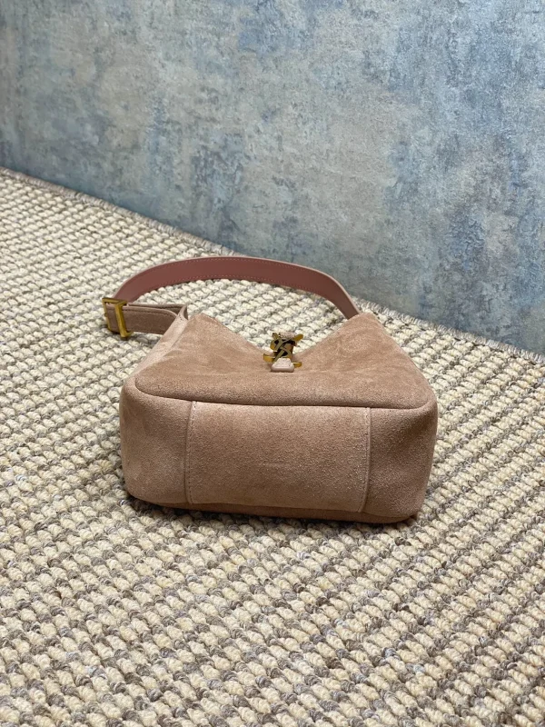 SAINT LAURENT Saint Laurent Tanger Suede Hobo Shoulder - Image 7