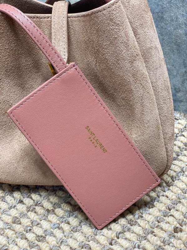 SAINT LAURENT Saint Laurent Tanger Suede Hobo Shoulder - Image 10