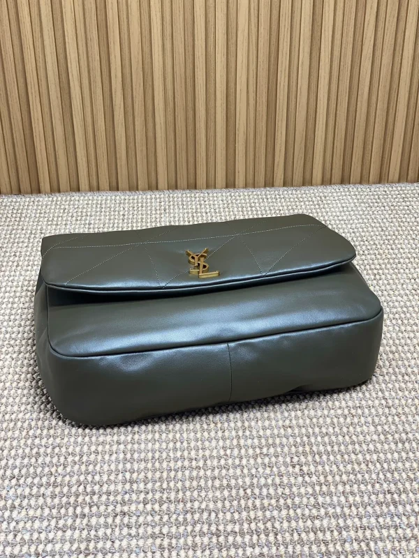 Saint Laurent Jamie 4.3 Small Leather Shoulder Bag in Green - Image 5