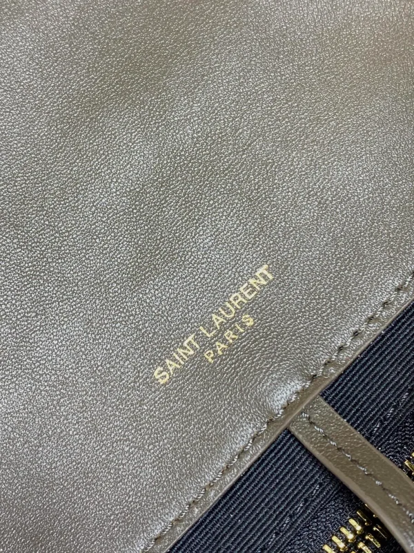 Saint Laurent Jamie 4.3 Small Leather Shoulder Bag in Green - Image 9