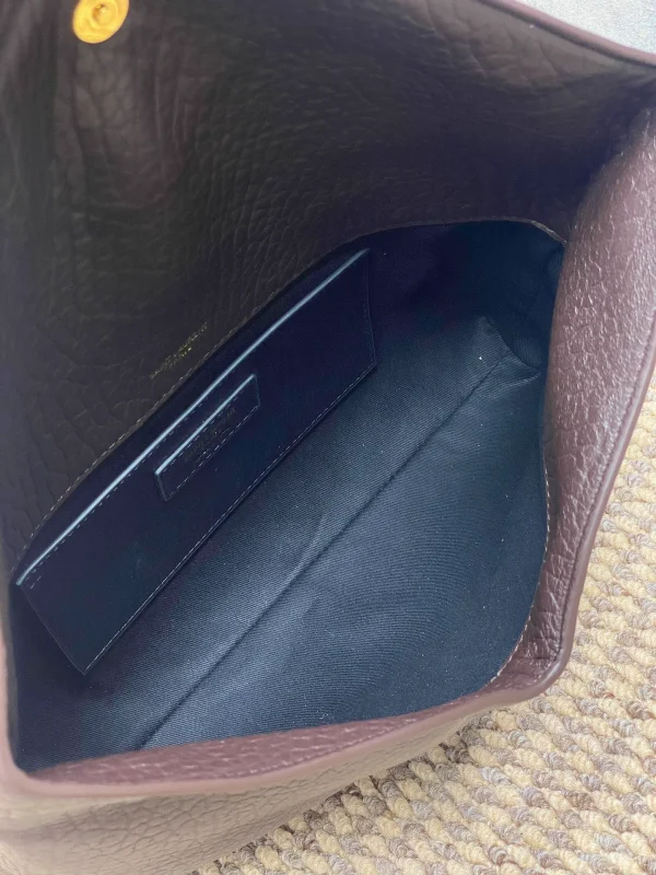 Saint Laurent Large Cassandre Envelope Clutch Bag - Image 2