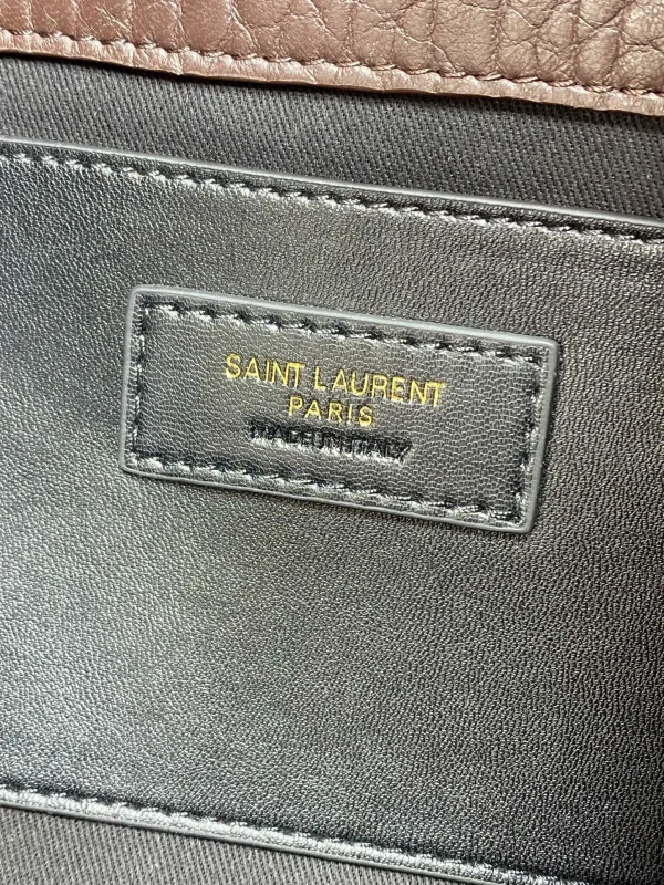 Saint Laurent Large Cassandre Envelope Clutch Bag - Image 11