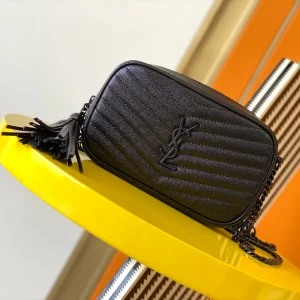 Saint Laurent Lou Mini Camera Crossbody Bag